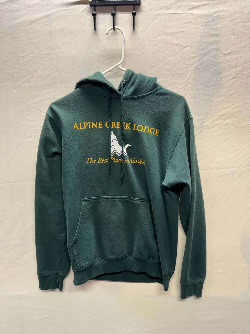 Port & Company Alpine Creek Lodge Hoodie Size S Green Graphic